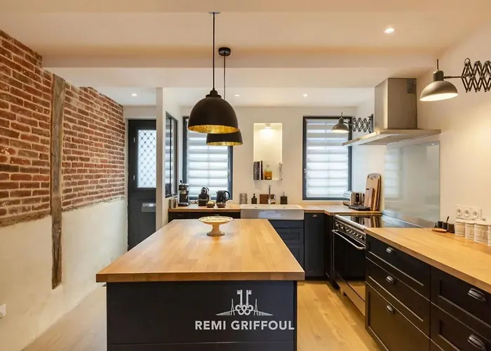 Au 106 Lovely House Historic Center 6 Guests * Honfleur